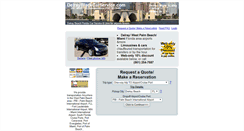 Desktop Screenshot of delrayblackcarservice.com